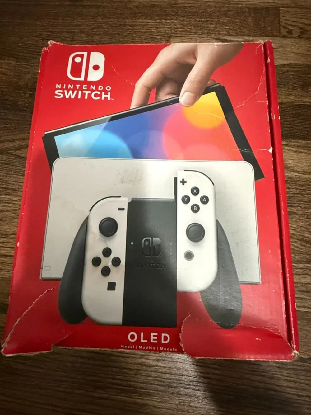 Nintendo Switch OLED White Console w/ Dock, Charger, HDMI, Controller, Adapter